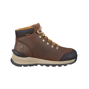 5" Gilmore Alloy-Toe Waterproof Work Boot Dark Brown