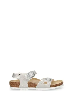 BIRKENSTOCK   Glittered Rio faux leather sandals 