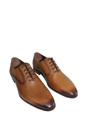 Calvano Tan Lace Up