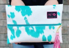 Makeup Junkie Bags - Bonnie & Hide (Turquoise)